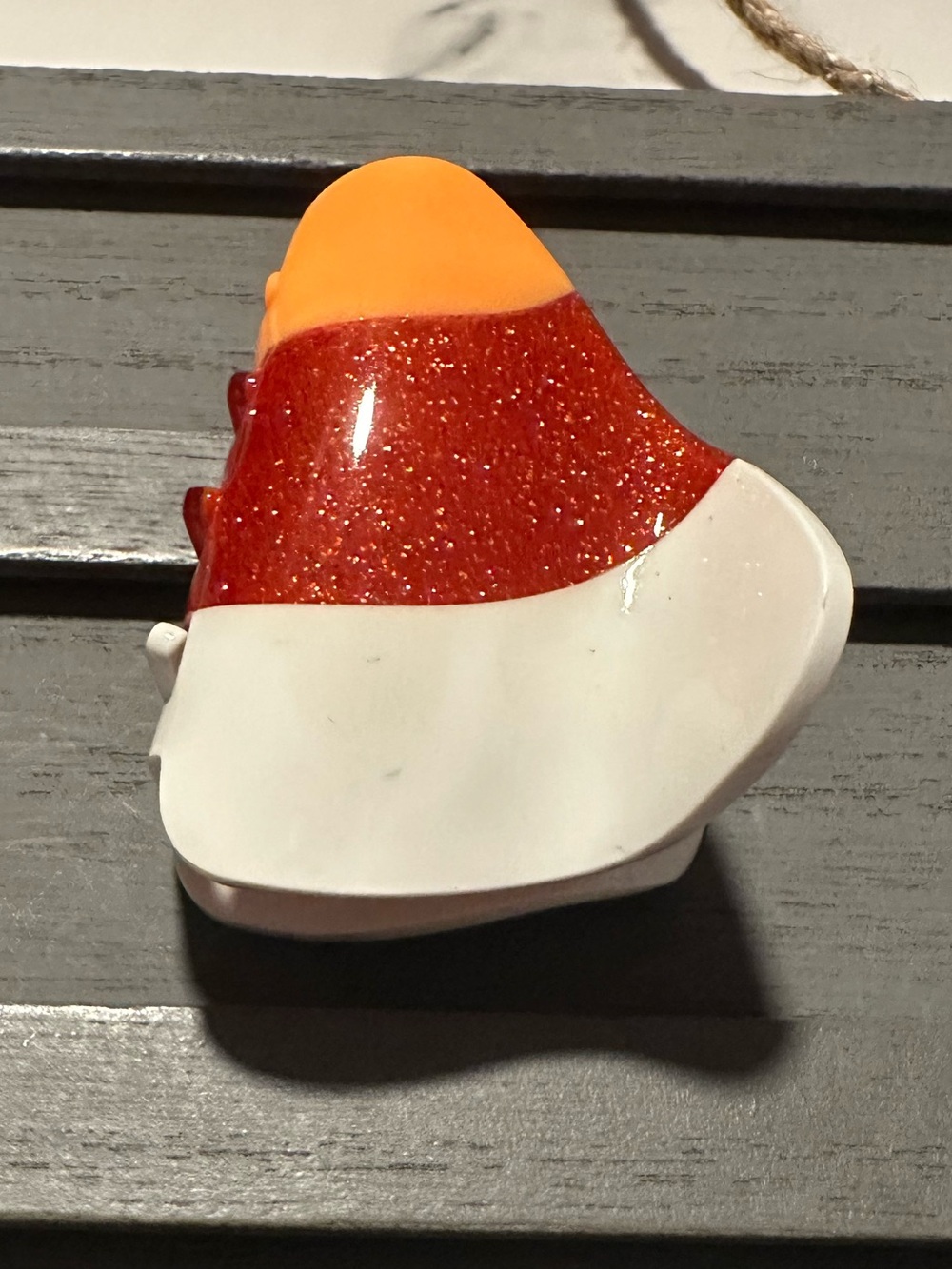 Candy Corn Hair Claw Small